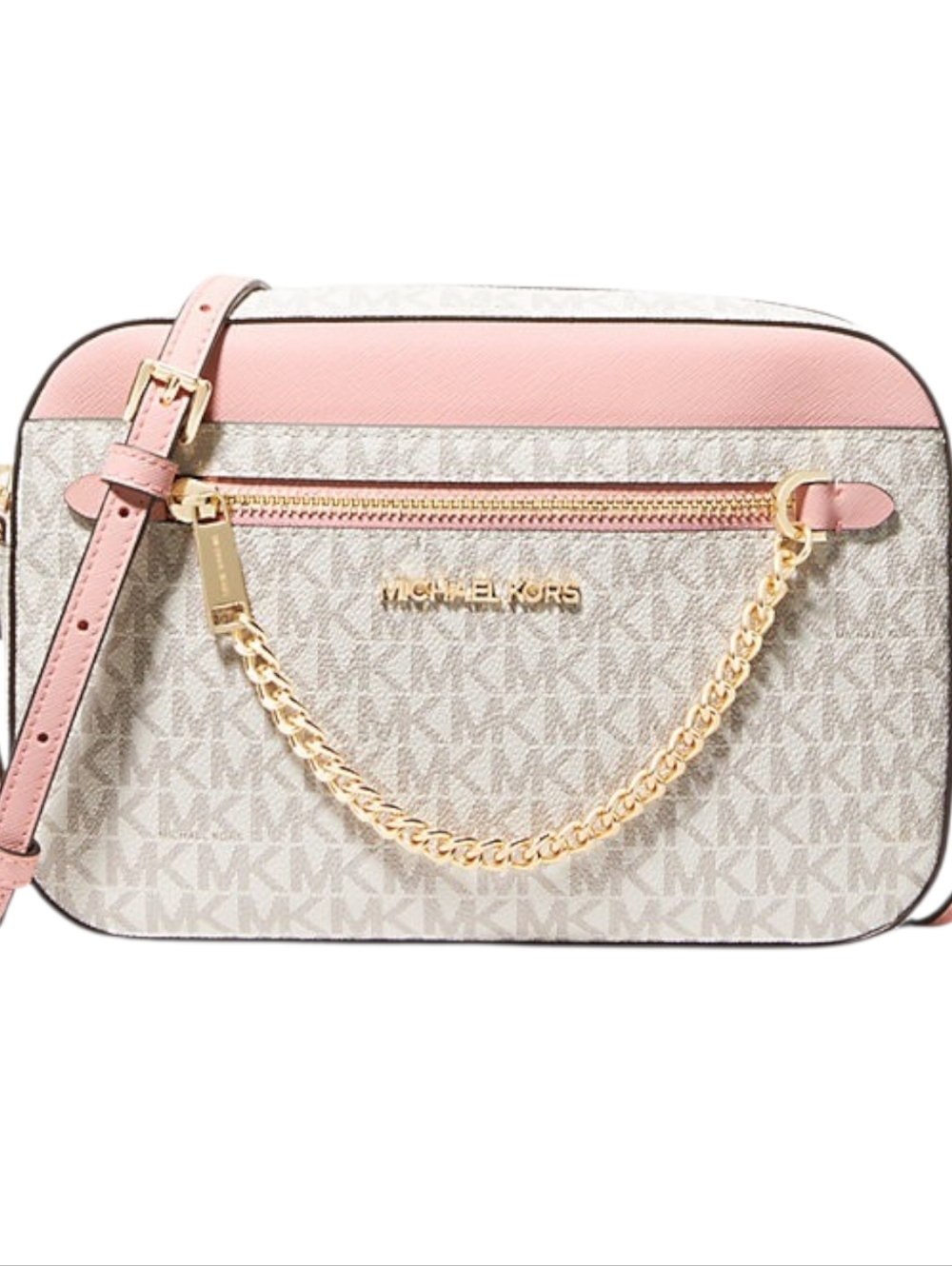 *NWT* MICHAEL KORS Outlet Jet Set Large Logo Crossbody Bag